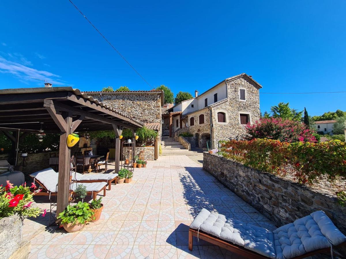 Mes Maisons Gardoises, Two Gites Sleeping 13 With Two Private Pools, Kids Room, Laundry, Disco, Free Wifi, Linen And Dog'S Are Welcome Gagnieres Luaran gambar
