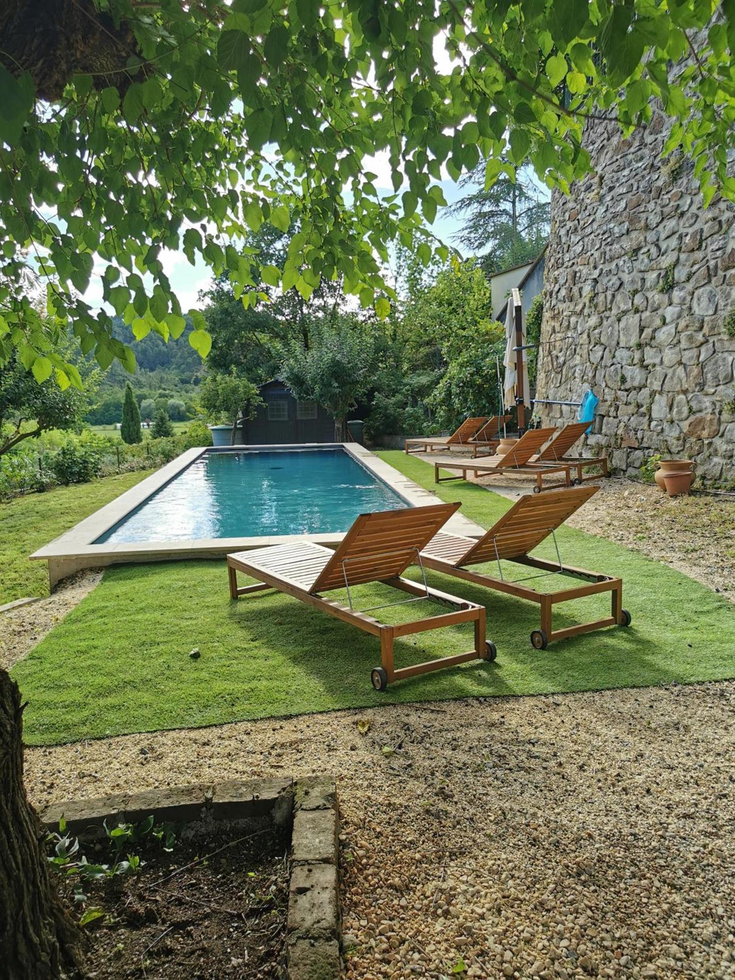 Mes Maisons Gardoises, Two Gites Sleeping 13 With Two Private Pools, Kids Room, Laundry, Disco, Free Wifi, Linen And Dog'S Are Welcome Gagnieres Luaran gambar