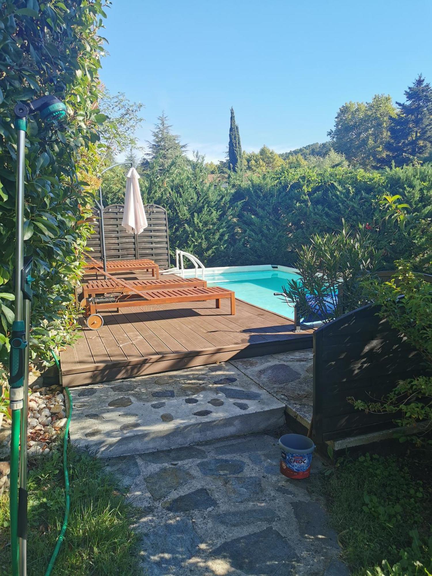 Mes Maisons Gardoises, Two Gites Sleeping 13 With Two Private Pools, Kids Room, Laundry, Disco, Free Wifi, Linen And Dog'S Are Welcome Gagnieres Luaran gambar